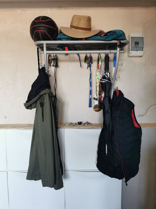 Metalowy wieszak, wiszący Ikea