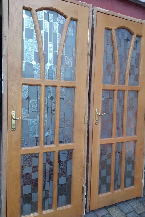 Двері дубові міжкімнатні 80*205