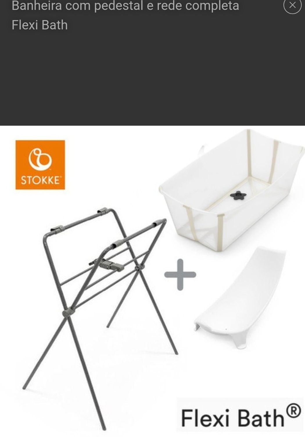 Banheira Stokke Flexi Bath