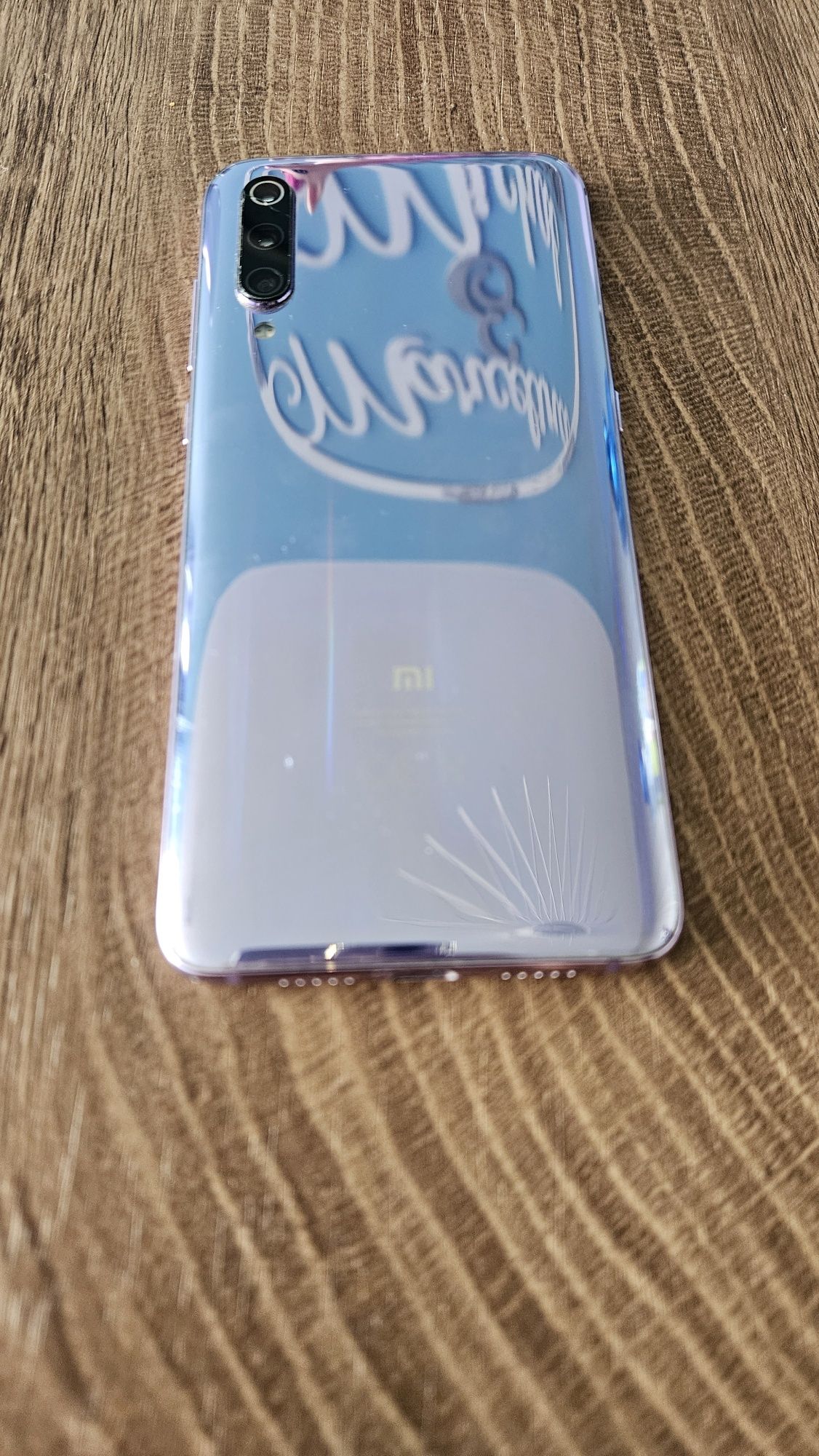 Xiaomi Mi 9, dual sim,, kolor fioletowy lustrzany holograficzny 128 gb