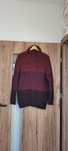 Burgundowy męski sweter bawełna Pull&Bear,roz XL