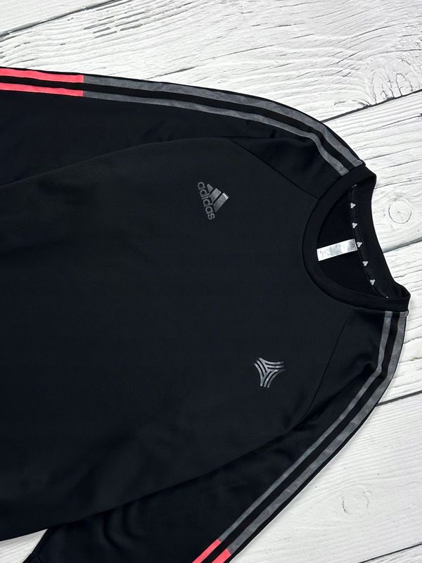 Adidas Tango Tech Bluza Crewneck Męska 3 Paski Stripes Logowana r. 2XL
