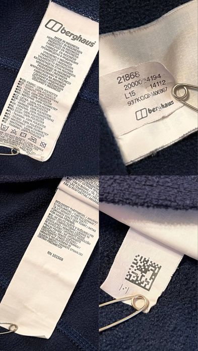 флисова кофта Berghaus