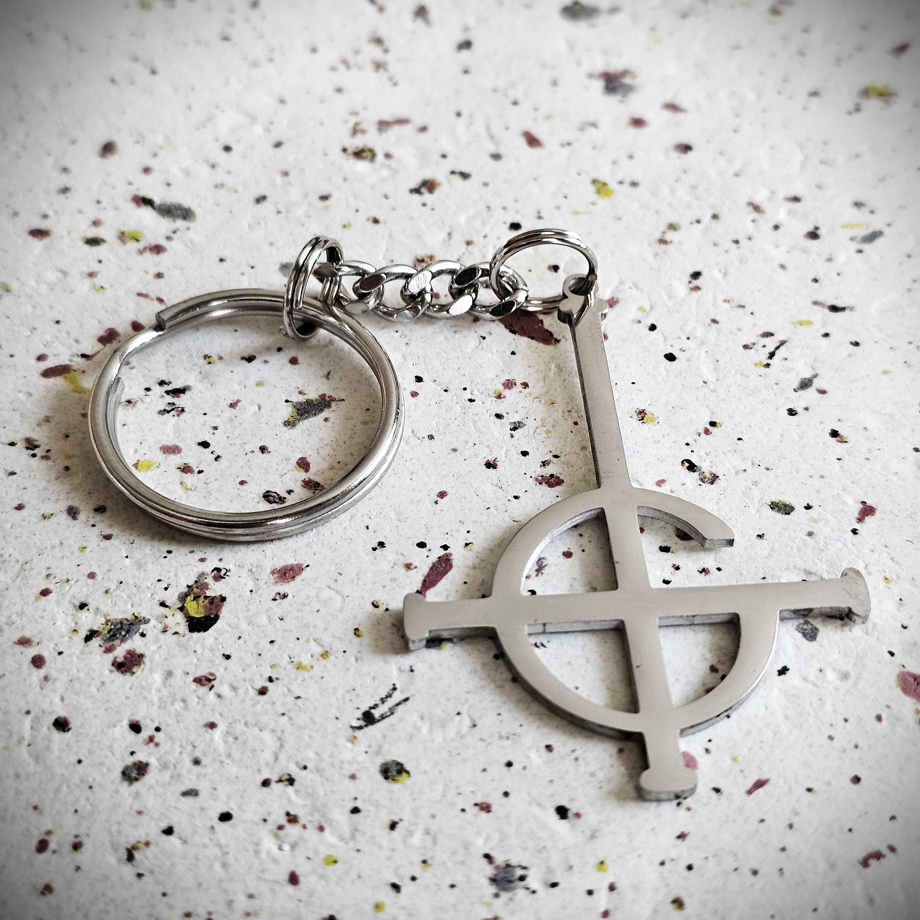 GHOST - Brelok/wisiorek - krzyż Papa Emeritus - NOWY!