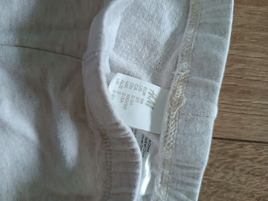 Legginsy ocieplane z meszkiem 98 H&M kotki