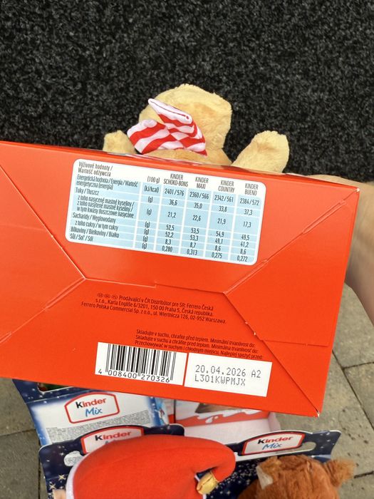 Адвент календар Kinder