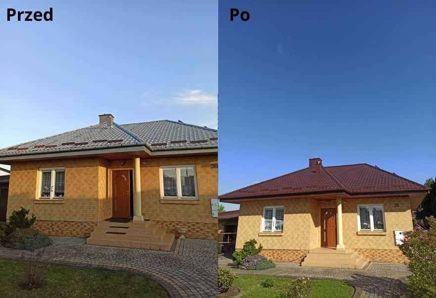 MALOWANIE, mycie elewacji, dachów, kostki, DOCIEPLENIA, wymiany rynien