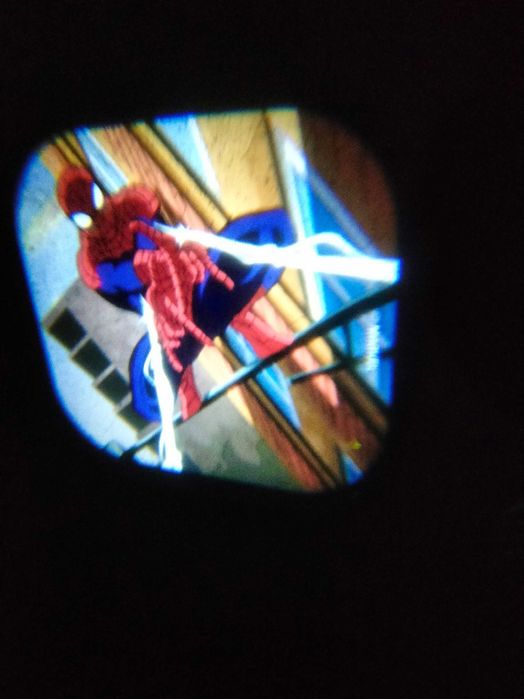 Lampka Philips Spider Man z projektorem.