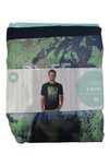 T-shirt męski czarny z nadrukiem – rozmiar M