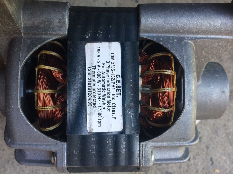 мотор пралка індезіт 3-фазний