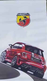 Abarth 695 Tributto Ferrari-grafika na banerze