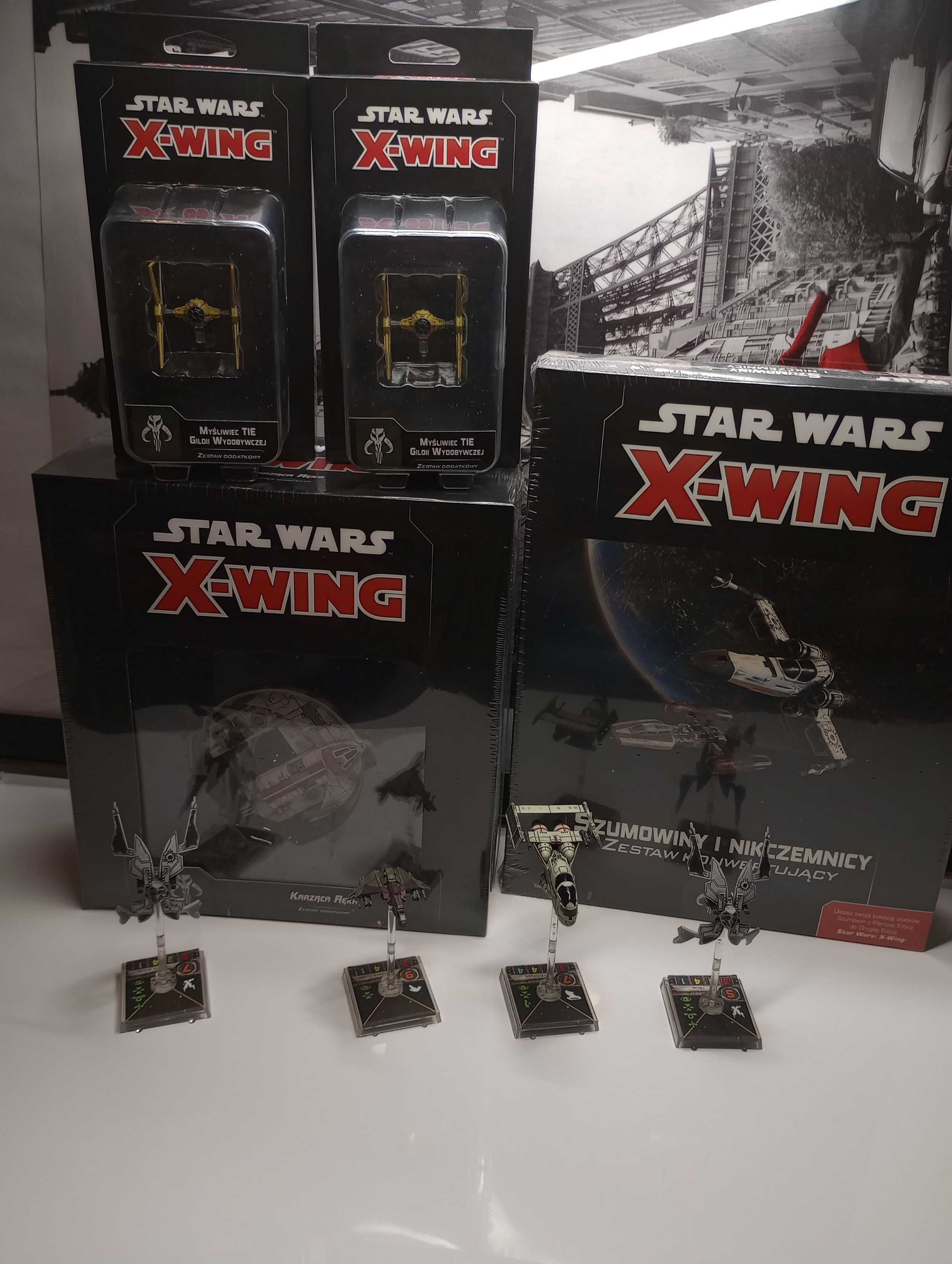 X-wing 2.0 gra figurkowa szumowiny i zestaw konwertujący