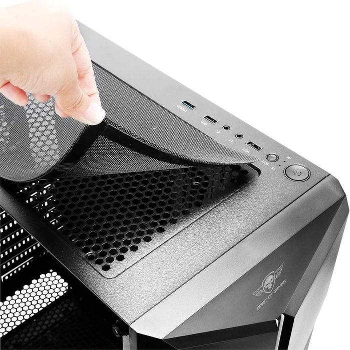 Obudowa Spirit Of Gamer Midi Tower ATX mATX ITX LED RGB