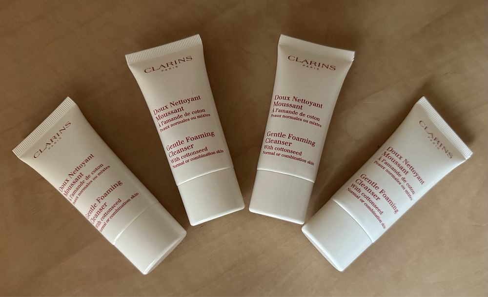 Крем для умывания Clarins Gentle Foaming Cleanser with Cottonseed