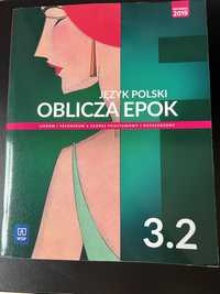 Oblicza epok 3.2, jezyk polski wsip  (z oblicza epok 3.1 za 50zl)