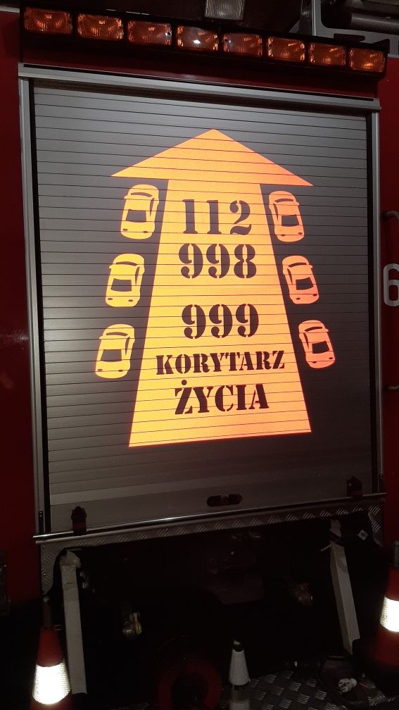 Korytarz życia Straż Pożarna