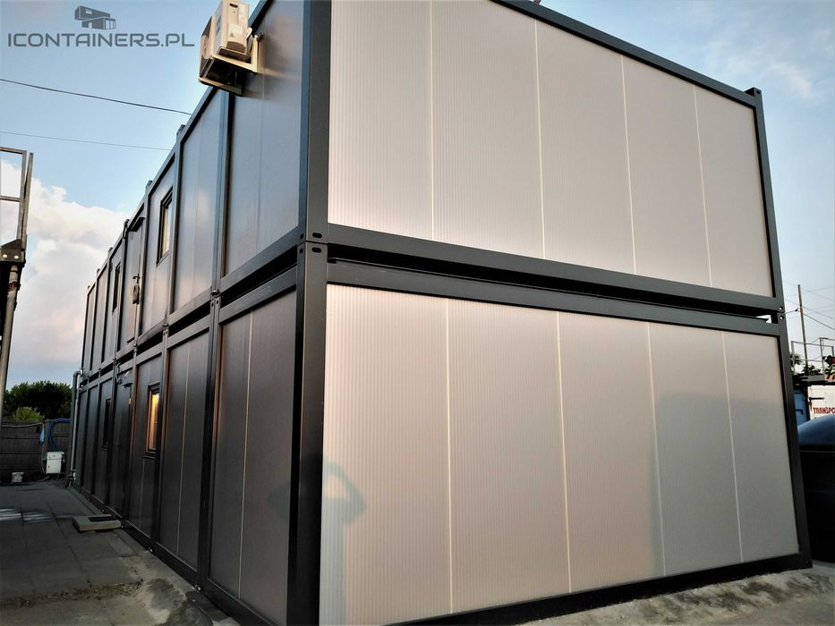 Kontener Pawilon - Biurowy Socjalny Sanitarny Magazynowy - PRODUCENT