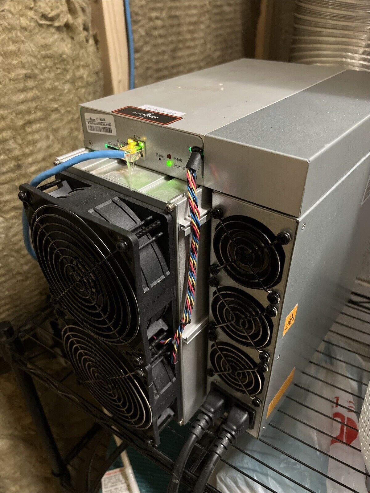 НАЛИЧИЕ! Майнер Bitmain ASIC Antminer L7 9050 mh/s + Гарантия