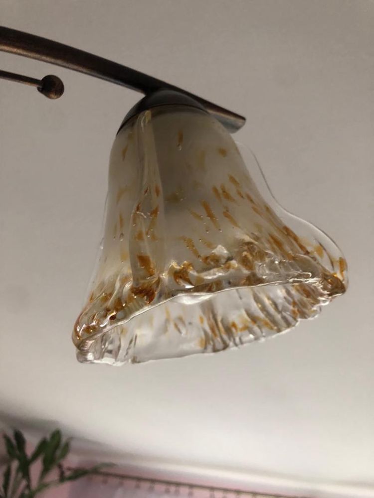 Zestaw lamp (sufitowa i stojąca)