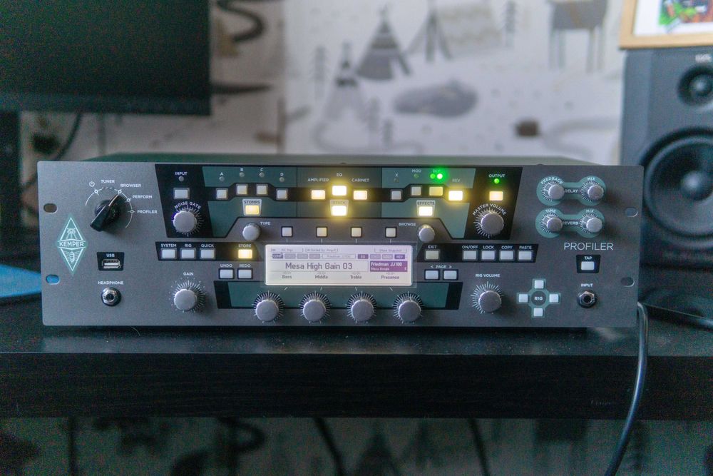 Kemper Profiling Amplifier Rack Wzmaczniacz cyfrowy