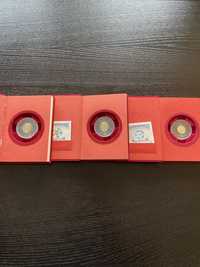 3 medalhas ouro Colecao Jubileu A.D 2000