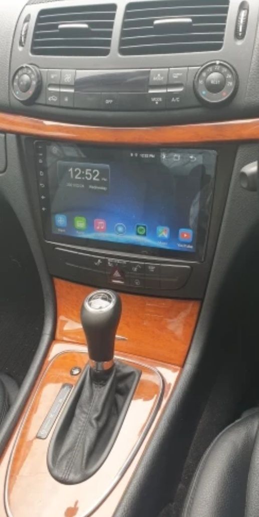 Rádio Android 12 com GPS com GPS Mercedes W211/ CLS ( Artigo novo)