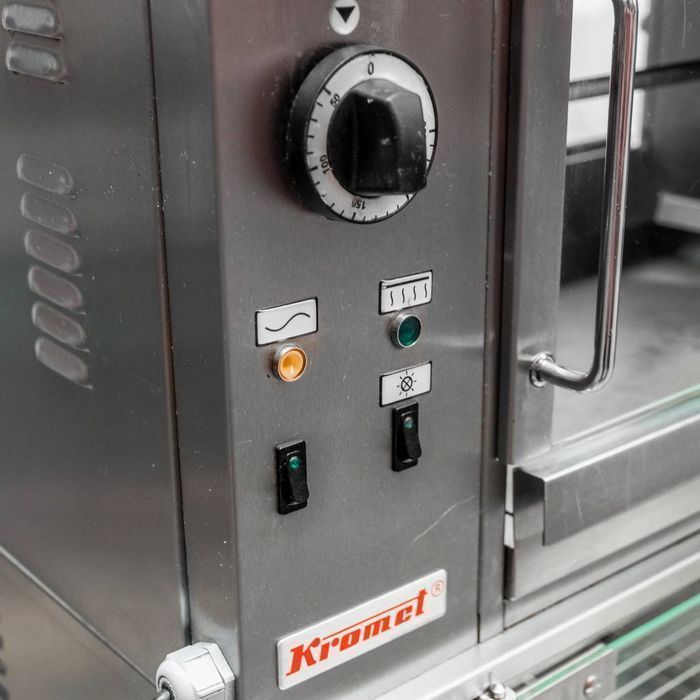Rożen elektryczny KROMET 000.OE-6 z szafką grzewczą 000.SG-6 2018