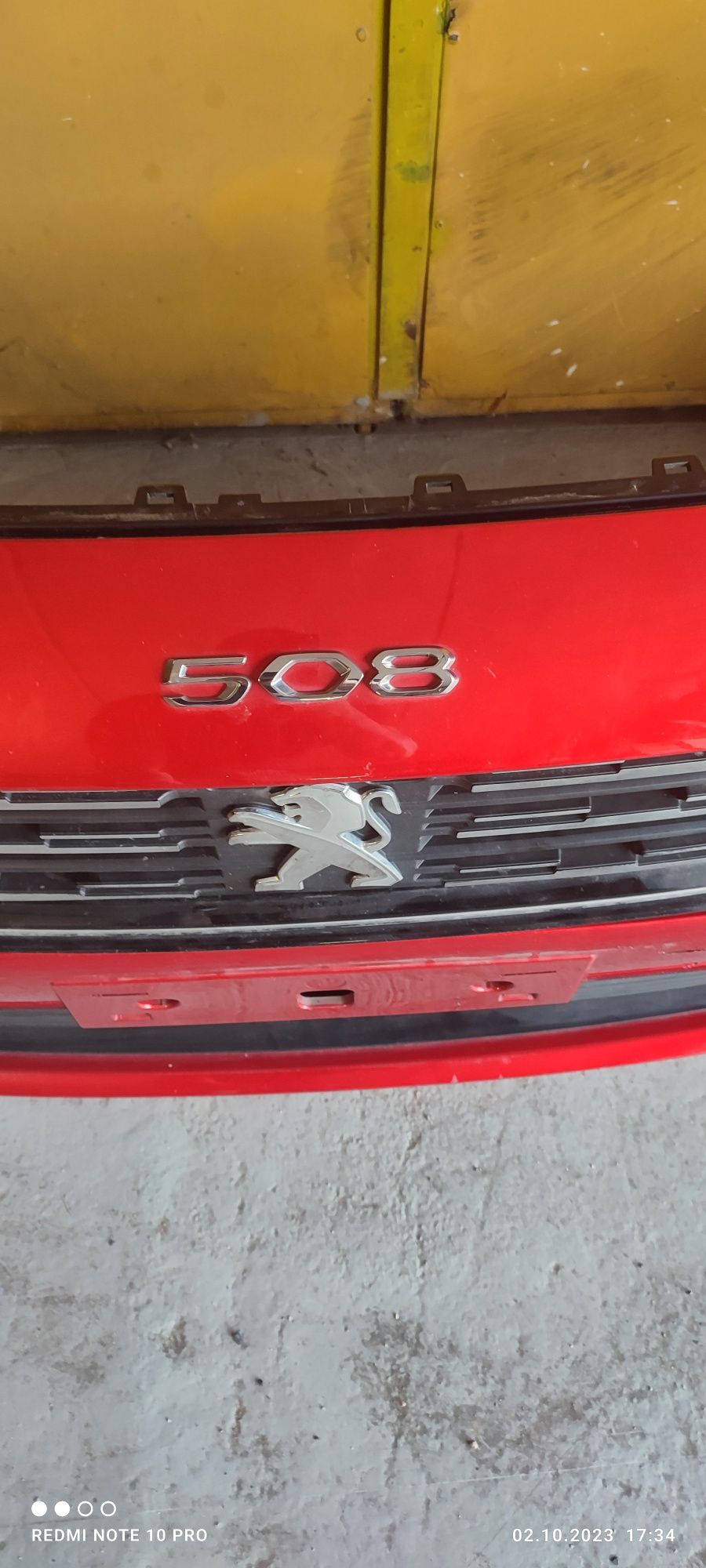 Бампер передний Peugeot 508 II