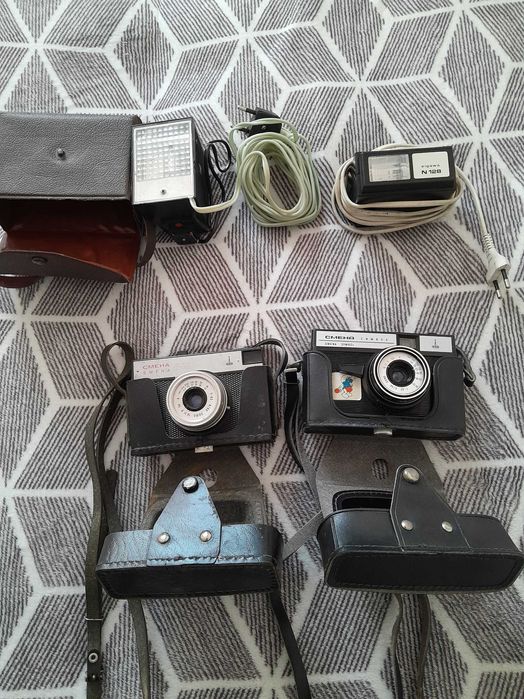 aparat fotograficzny Smiena 8M, Smiena Symbol, lampa Elgawa N128