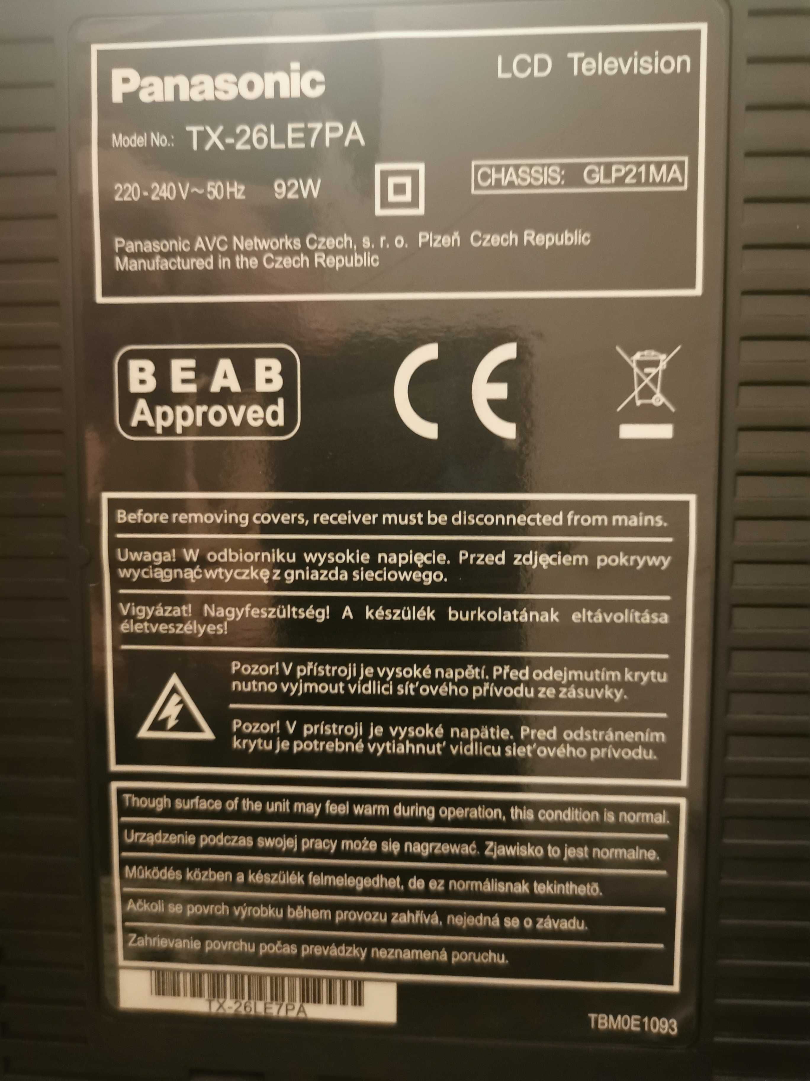 Telewizor Panasonic Viera TX 26KE7PA