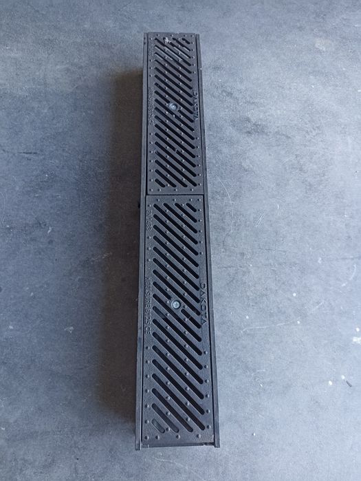 Canais de escoamento de águas pluviais dakota  grelha ferro fundido