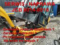 Naprawa minikoparek JCB 8014 - 8018 Zanikające ruchy, Ramie Zwalnia