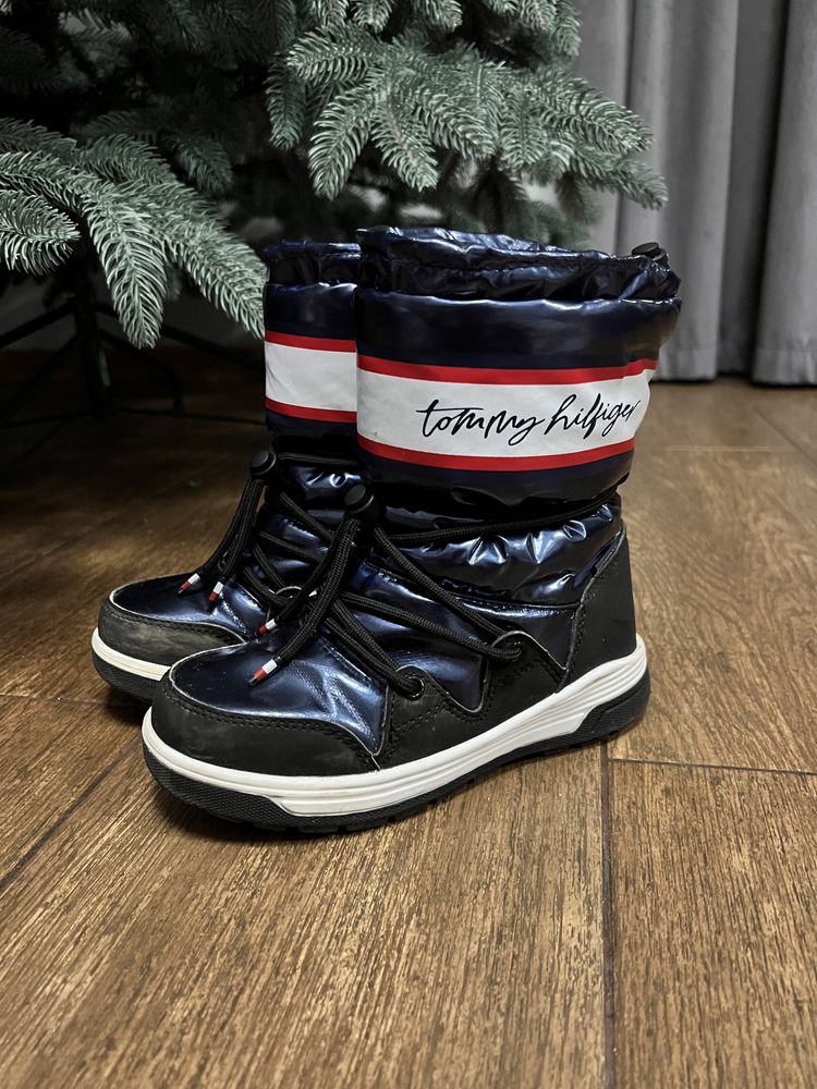 Сапоги tommy hilfiger