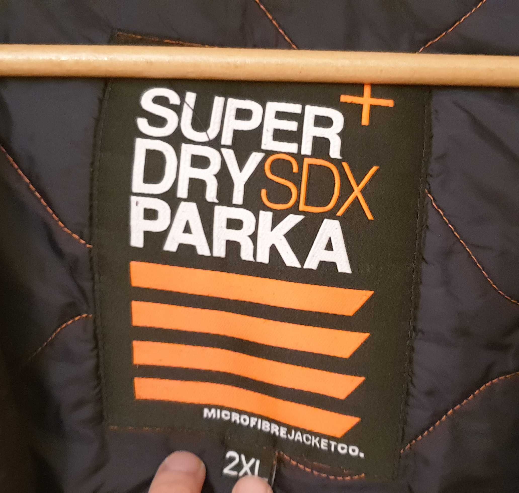 Oryginalna męska kurtka zimowa SuperDry SDX Parka