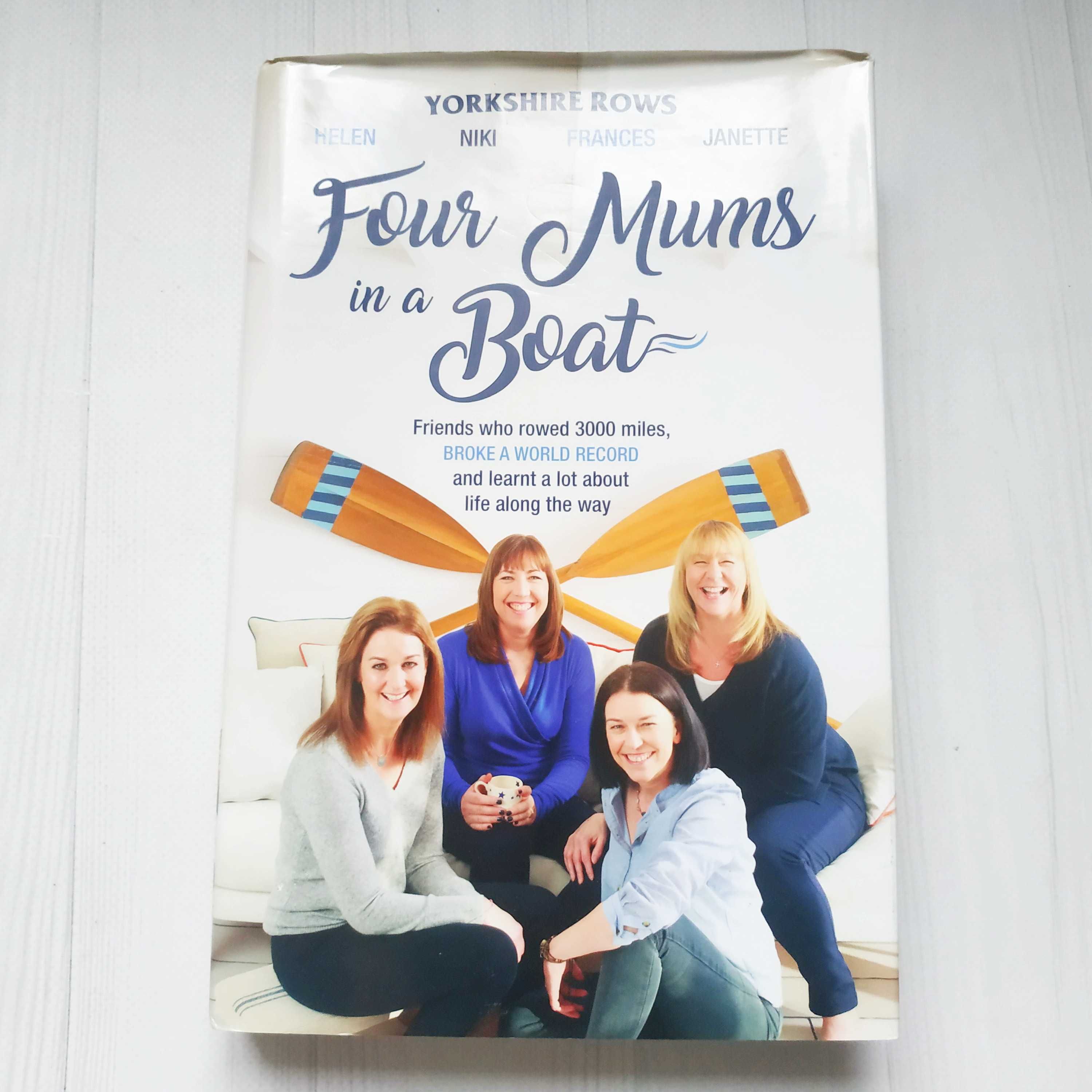 Книга на английском Four Mums in a Boat