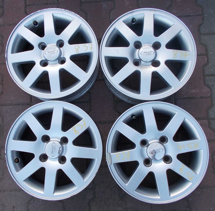 Felgi aluminiowe Ford 4x108 5Jx14 ET36 Nr.837