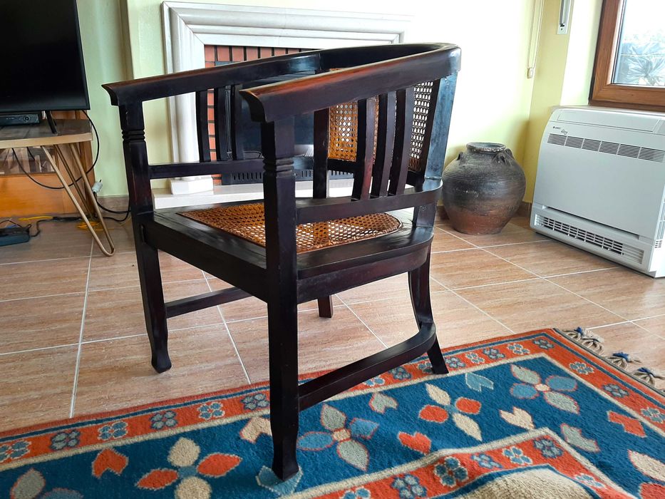 Cadeirão em palhinha