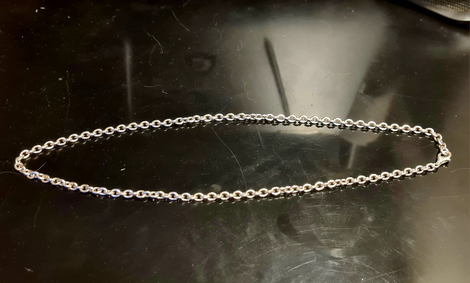 Srebrny łańcuszek/ łańcuch 52 cm, próba 925, 26 gram