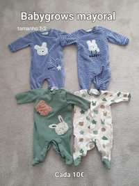 Várias roupas de bebé menino - Mayoral