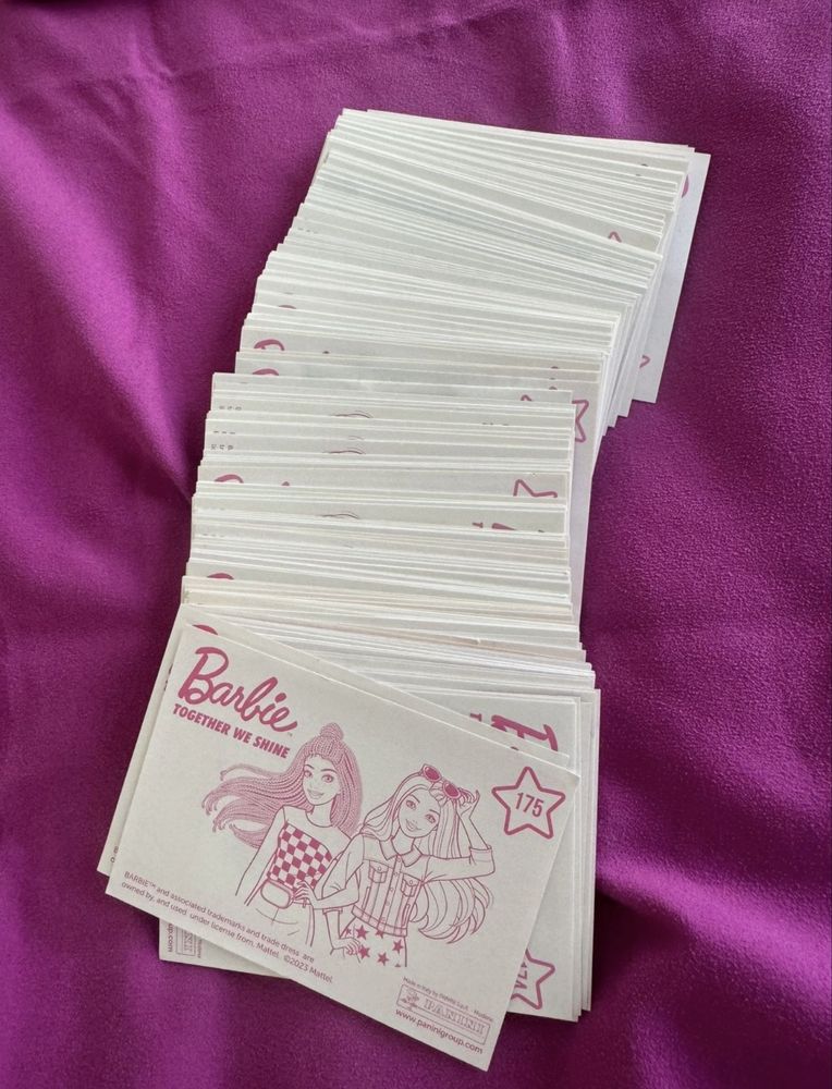 Cromos Barbie Panini