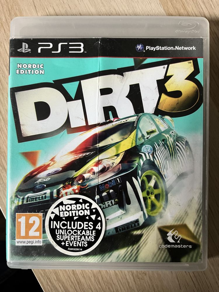 Dirt 3 gra konsola ps3