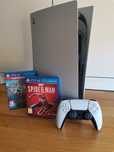 Playstation 5 com leitor CD + 2 jogos
