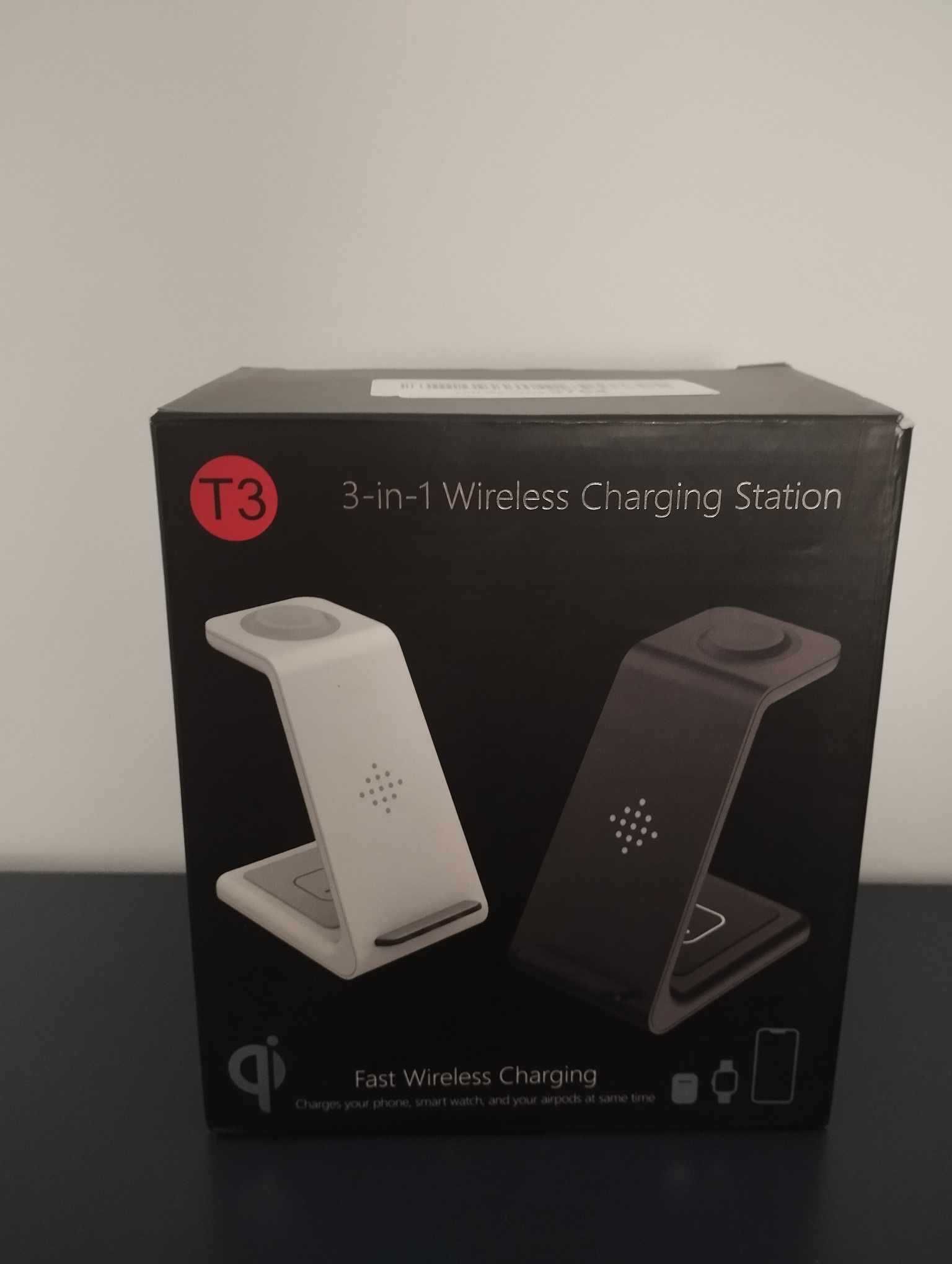 Ładowarka WIRELESS 3IN1 Indukcyjna  TECH PROTECT 2000 MA T3