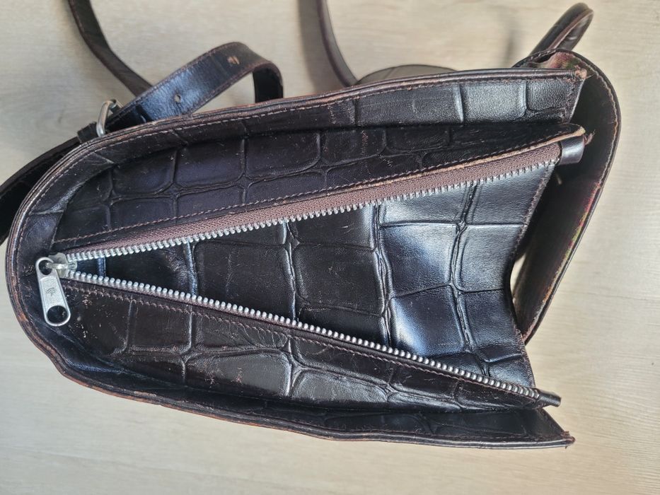 Вінтажна сумка-рюкзак Mulberry - оригінал натуршкіра