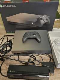 Zestaw Konsola Xbox One X 1t plus Kinect oraz gry i drugi pad