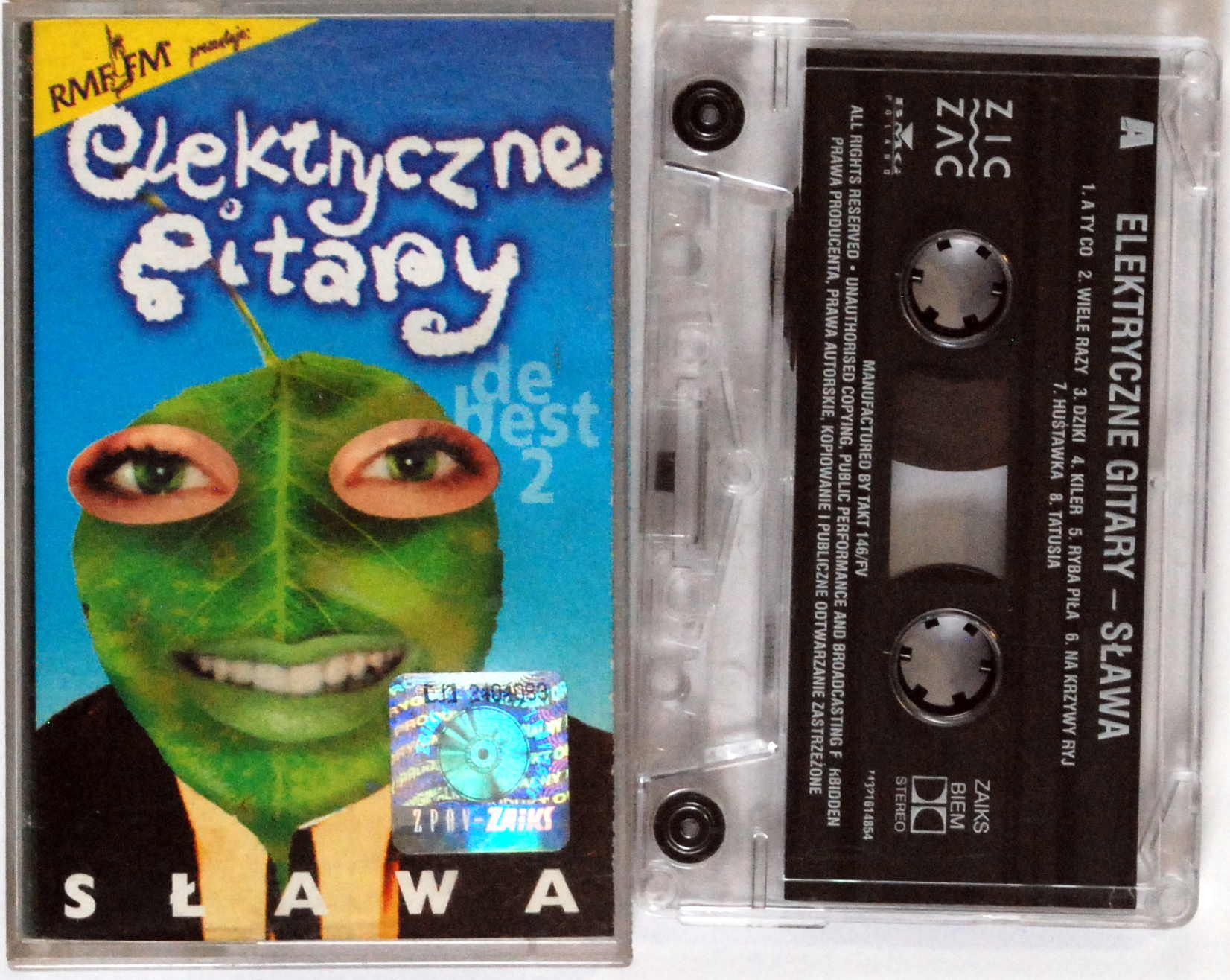 Elektryczne Gitary - Sława - de best 2 (kaseta) BDB