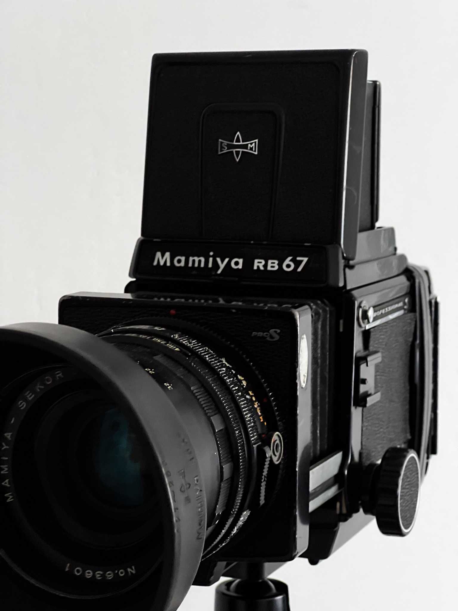 Aparat Mamiya rb67 pro S, professional, sredni format, medium, zestaw3