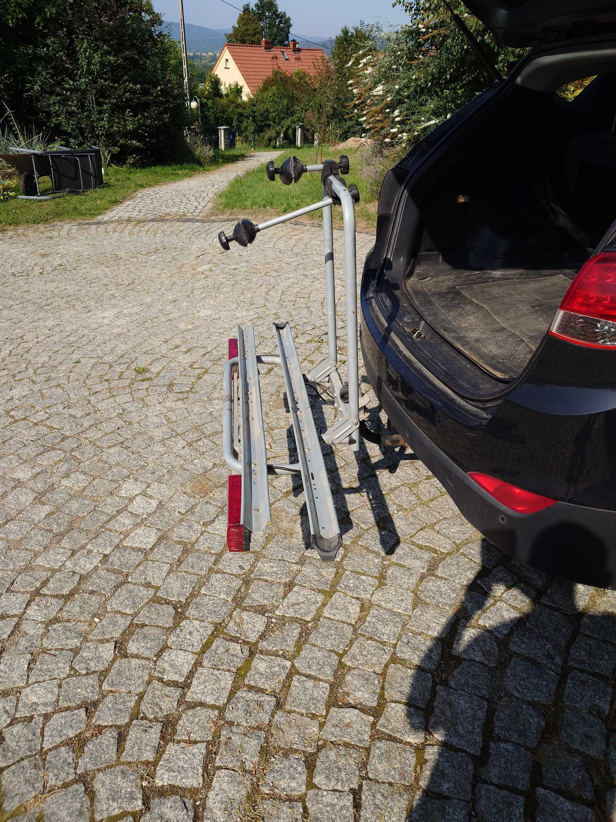 Bagażnik rowerowy unitec Basic Vario na dwa rowery