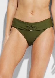 AE4375 figi bikini khaki z aplikacją ^40