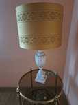 Lampa stojąca, noga marmurowa